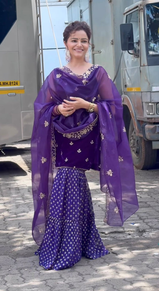 The Royal Charm of Purple – Where Elegance Meets Tradition