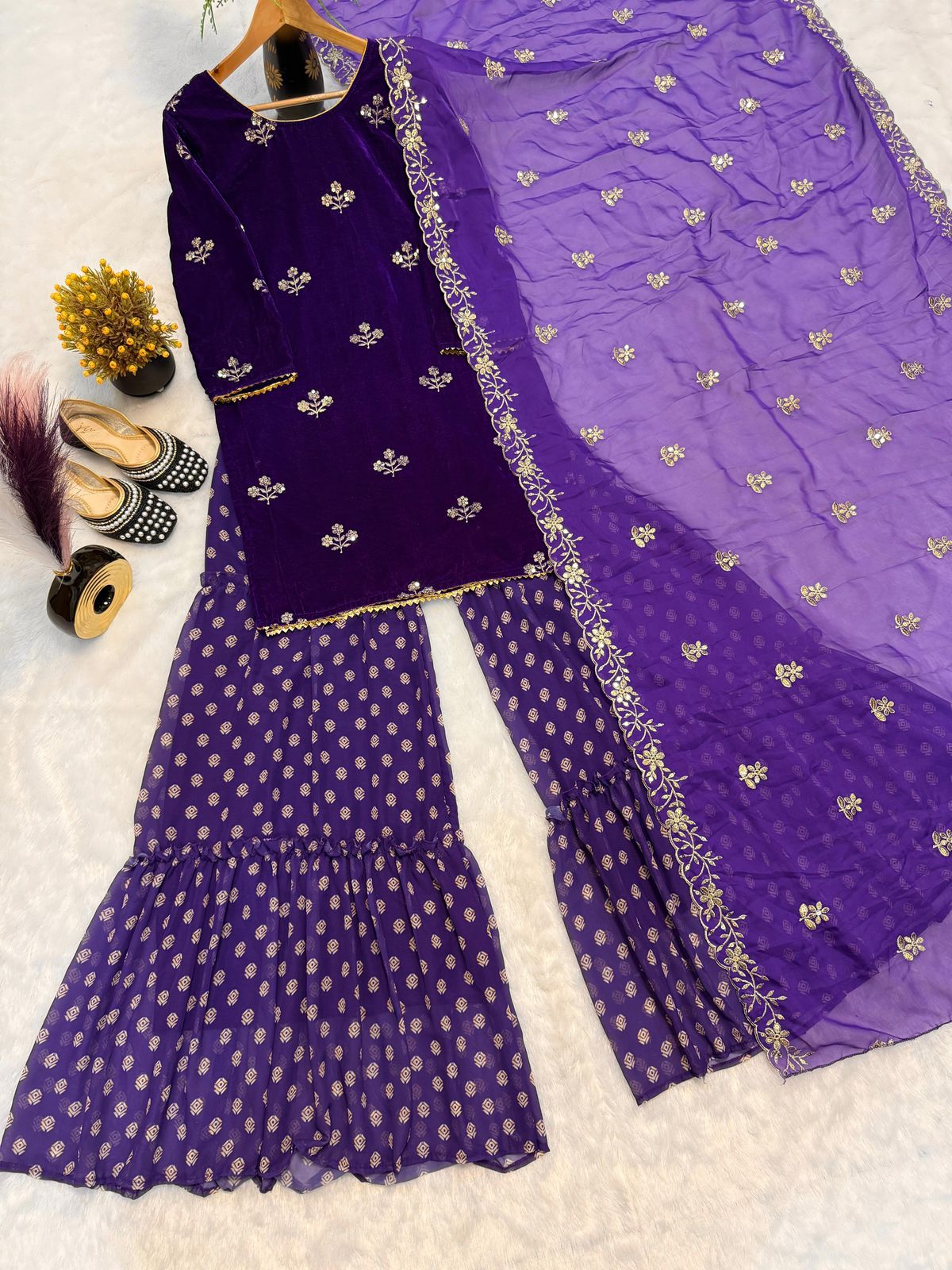 The Royal Charm of Purple – Where Elegance Meets Tradition