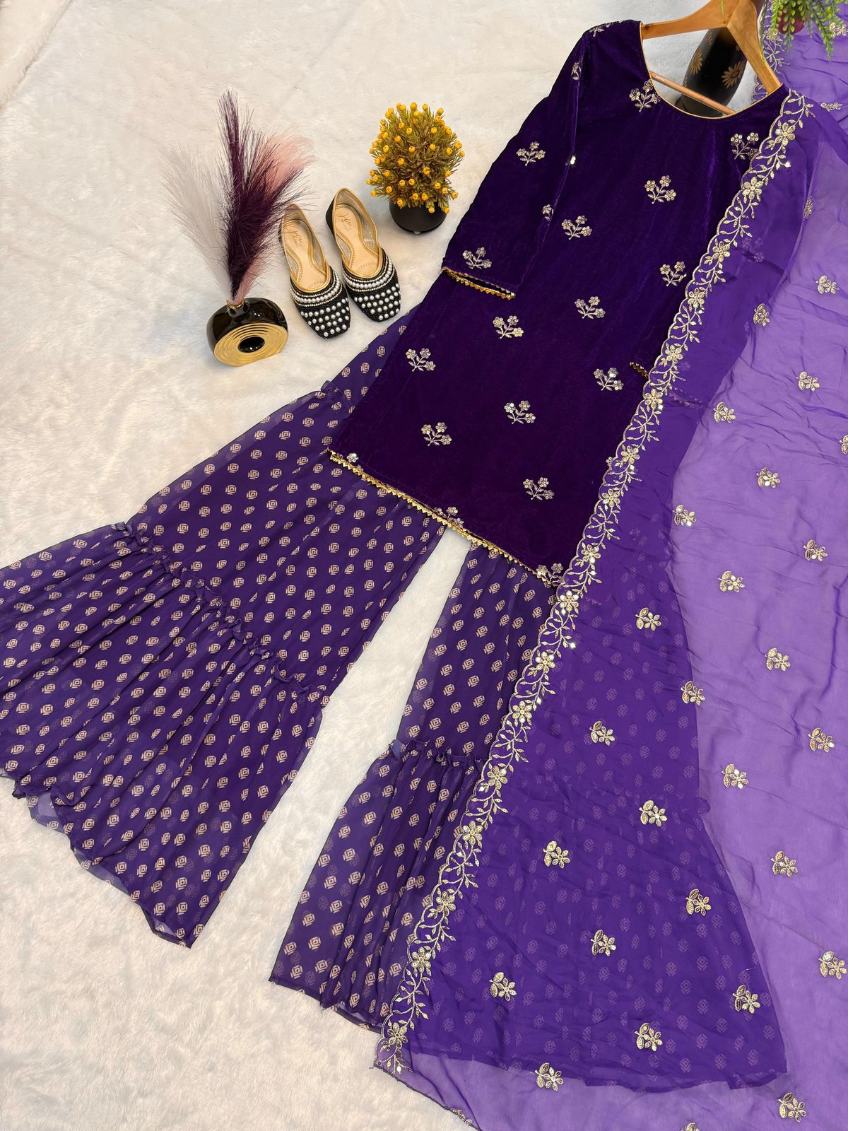 The Royal Charm of Purple – Where Elegance Meets Tradition