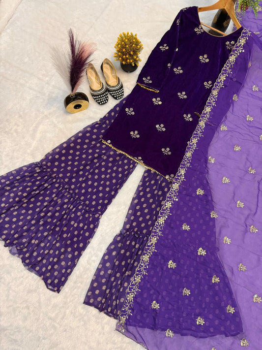 The Royal Charm of Purple – Where Elegance Meets Tradition