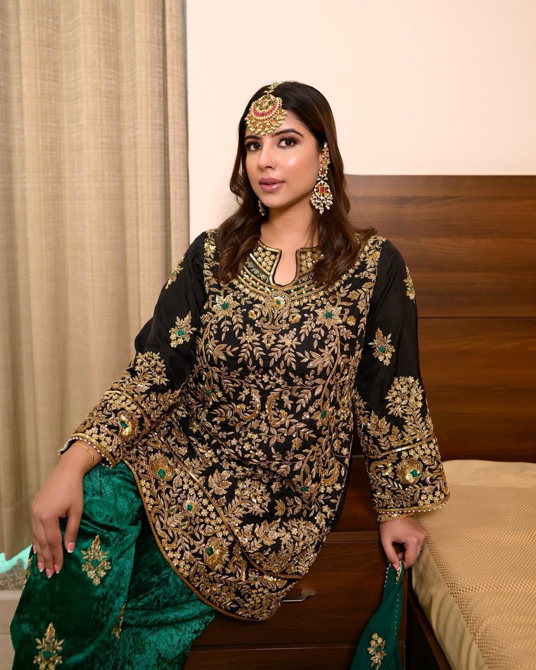 THE BEAUTY OF YOUR WARDROBE WITH THIS NEWLY LAUNCHED VELVET KURTI-PLAZZO SET