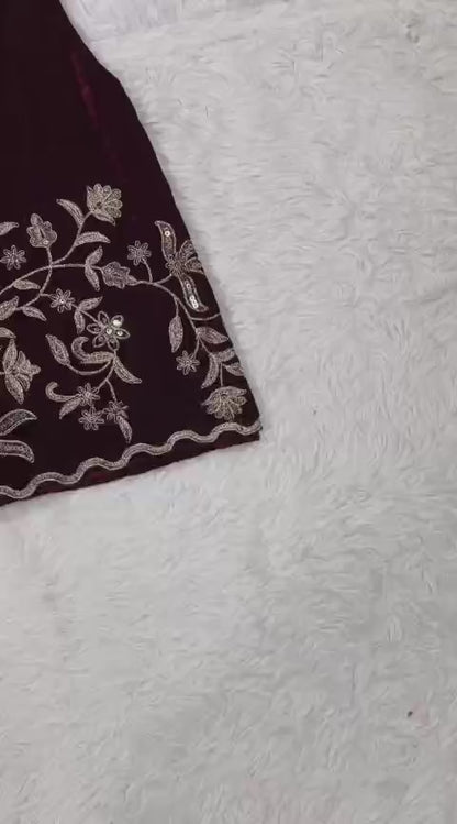 Launching New Designer Party Wear Look Top ,Dhoti Salwar and Dupatta