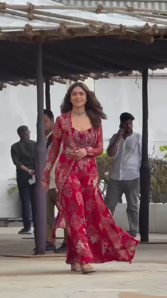 🦋 Bollywood Indo Western Koti Plazo & Blouse Collection👗